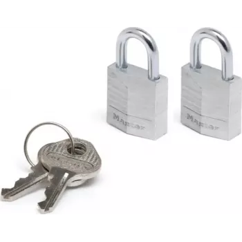 Master Lock 9120EURTCC 20 mm visiaci zámok, balenie po 2