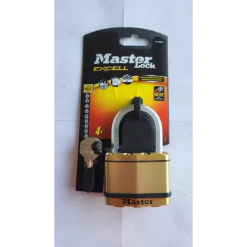 Visací zámok MASTERLOCK M15BEURDLF laminovaná oceľ 64 mm strmeň na kľúč