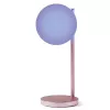 Stolná LED lampa Lexon Bubble Lamp LH70LP svetloružová 15W s bezdrôtovou nabíjačkou