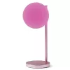 Stolná LED lampa Lexon Bubble Lamp LH70LP svetloružová 15W s bezdrôtovou nabíjačkou