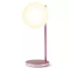 Stolná LED lampa Lexon Bubble Lamp LH70LP svetloružová 15W s bezdrôtovou nabíjačkou