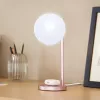 Stolná LED lampa Lexon Bubble Lamp LH70LP svetloružová 15W s bezdrôtovou nabíjačkou
