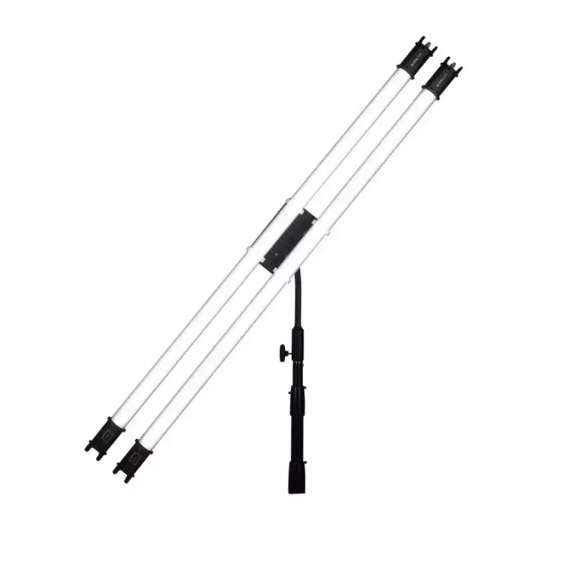 Montážna sada Nanlite Pavotube Double Bank 2 T12 LED stožiar čierna