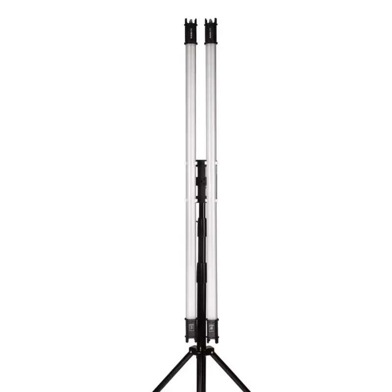 Montážna sada Nanlite Pavotube Double Bank 2 T12 LED stožiar čierna