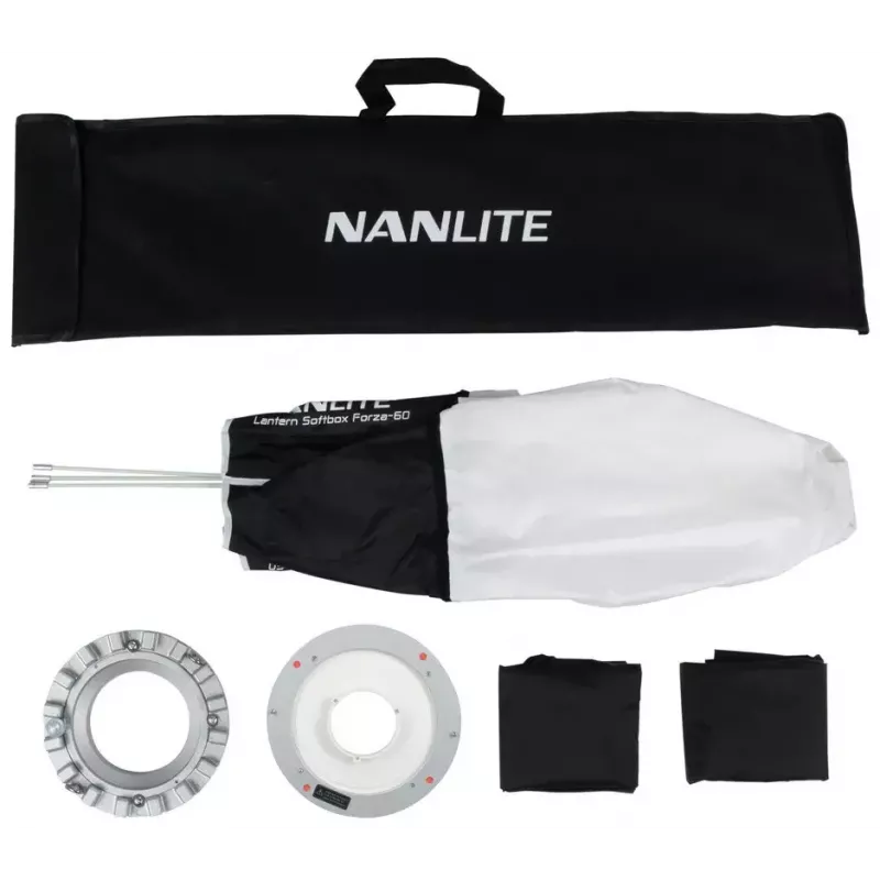 Svetelný modifikátor Nanlite LT-FZ60 strieborno-biela priemer 45 cm