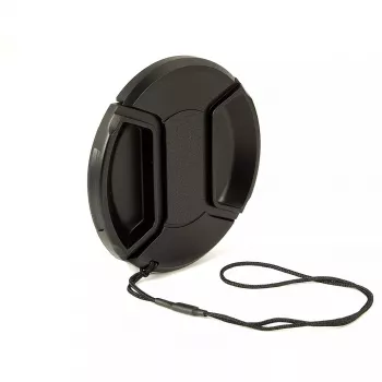 Krytka objektívu Kaiser Fototechnik Snap-On 62 mm čierna