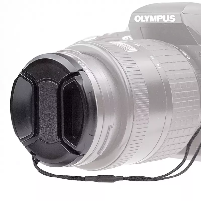 Krytka objektívu Kaiser Fototechnik 6848 4,6 cm čierna pre DSLR