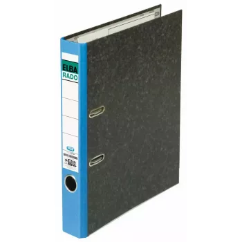 Šanón Elba A4 50 mm modrý – krúžkový šanón s pákovým mechanizmom, model 100555308