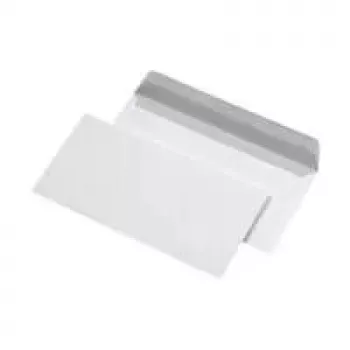 MAILmedia 257100 Obálka C5, bez okienka, biela, 100 g/m², samolepiaca