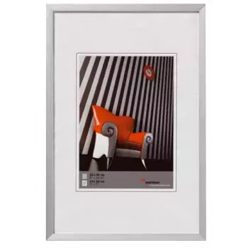 Stojan Walther Design AJ040S 30x40 strieborný