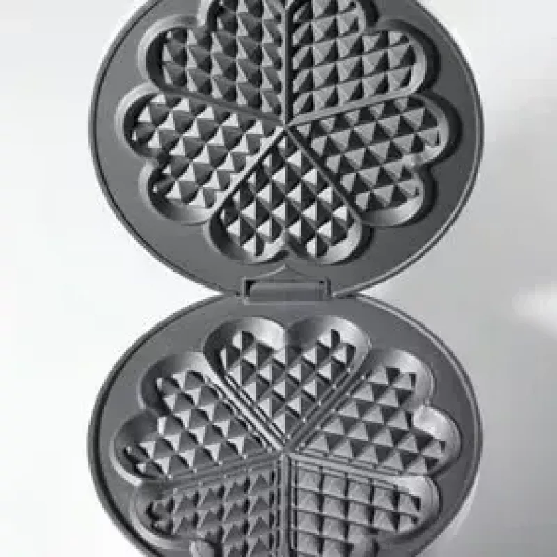 Vafľovač Cloer 1629 5 vaflí 930 W čierna metalická