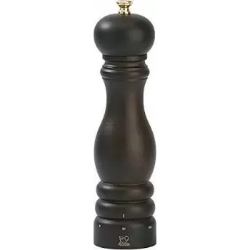 Mlynček na korenie PEUGEOT PARIS, bukové drevo, čokoládová povrchová úprava, 18 cm
