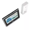Hygrometer teplomer Mebus 01026 čierny biely