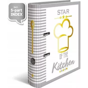 Zakladač Herma Star of the Kitchen DIN A4 19662 – krúžkový zakladač na dokumenty A4
