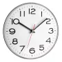 Kremenné hodiny TFA-Dostmann 60.3017 Circle sivé biele nástenné stolové hodiny
