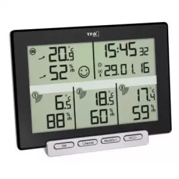 Teplotný vysielač tfa dostmann MULTI-SENS 0–50 °C vonkajší, 1,5V batéria, 120×157×42 mm
