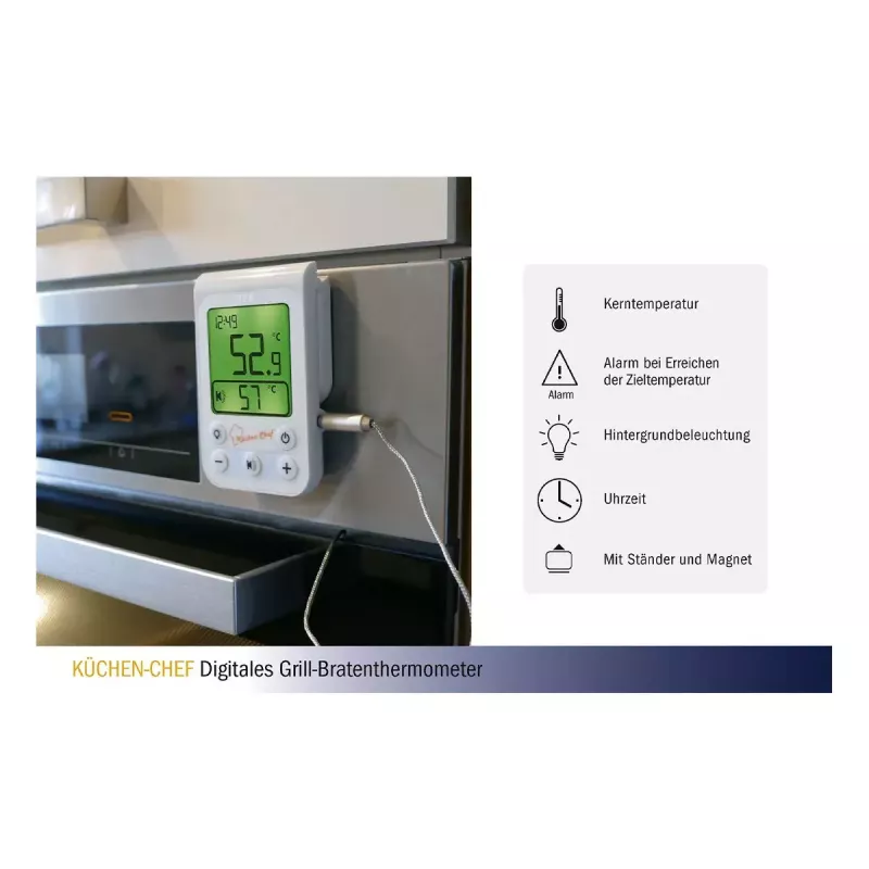 Teplomer na potraviny TFA-Dostmann KÜCHEN-CHEF -20 až 300 °C digitálny