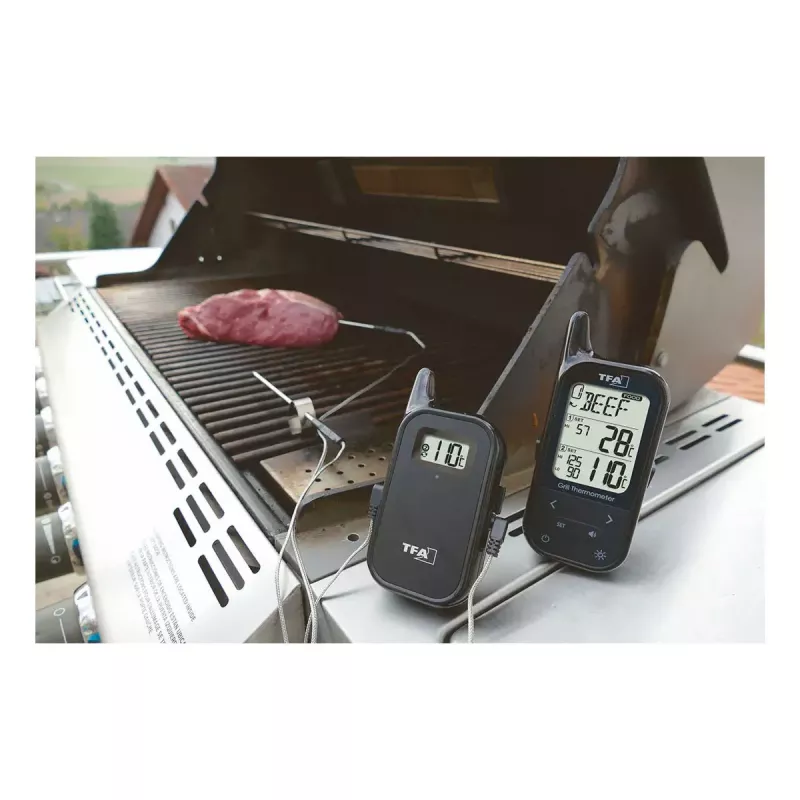 Teplomer na potraviny TFA-Dostmann KÜCHEN-CHEF TWIN 0 - 300 °C digitálny