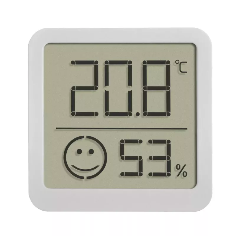 Elektronický teplomer okolia TFA-Dostmann 30.5053.02 interiér/exteriér digitálny strieborný biely