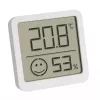 Elektronický teplomer okolia TFA-Dostmann 30.5053.02 interiér/exteriér digitálny strieborný biely