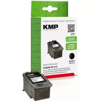Kazeta KMP Canon PG512 čierna