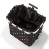Nákupná taška Reisenthel Carrycruiser — 40 l, hliníkový rám, polyester, 420×320 mm, čierna/viacfarebná