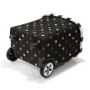 Nákupná taška Reisenthel Carrycruiser — 40 l, hliníkový rám, polyester, 420×320 mm, čierna/viacfarebná