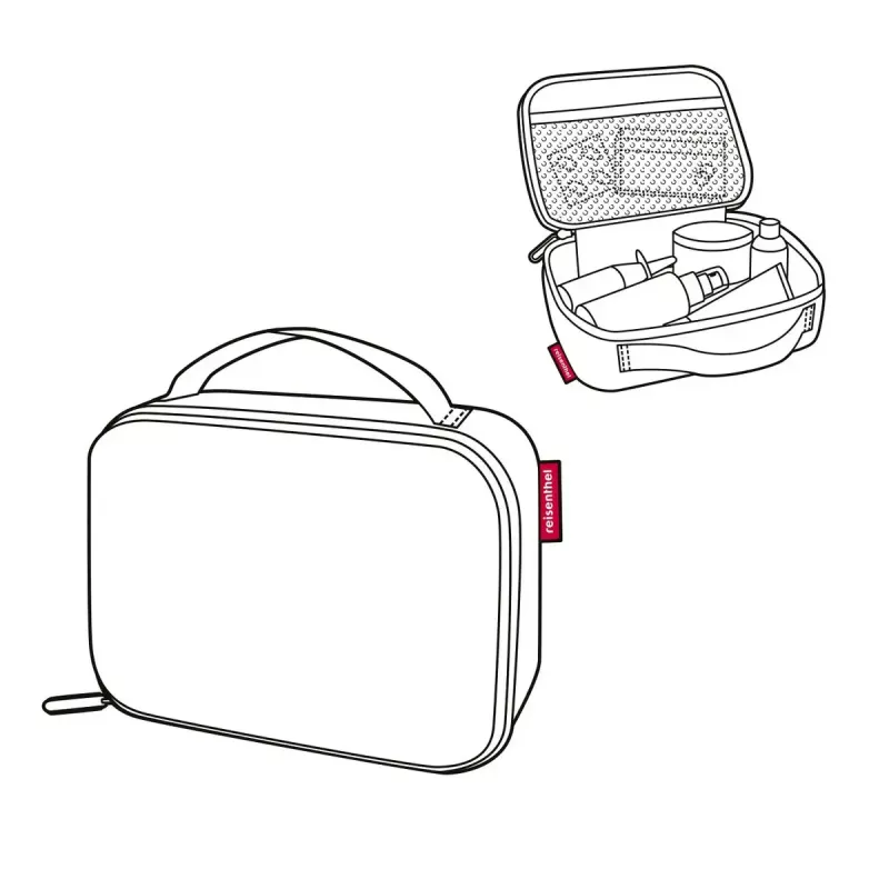 Termo nádoba Reisenthel Thermocase Dots 1,5 l čierna hliník polyester