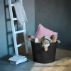 Košík Reisenthel loophome S čierny hliník polyester 420x420x400 mm