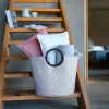 Košík Reisenthel loophome S sivý hliník polyester 420x420x400 mm