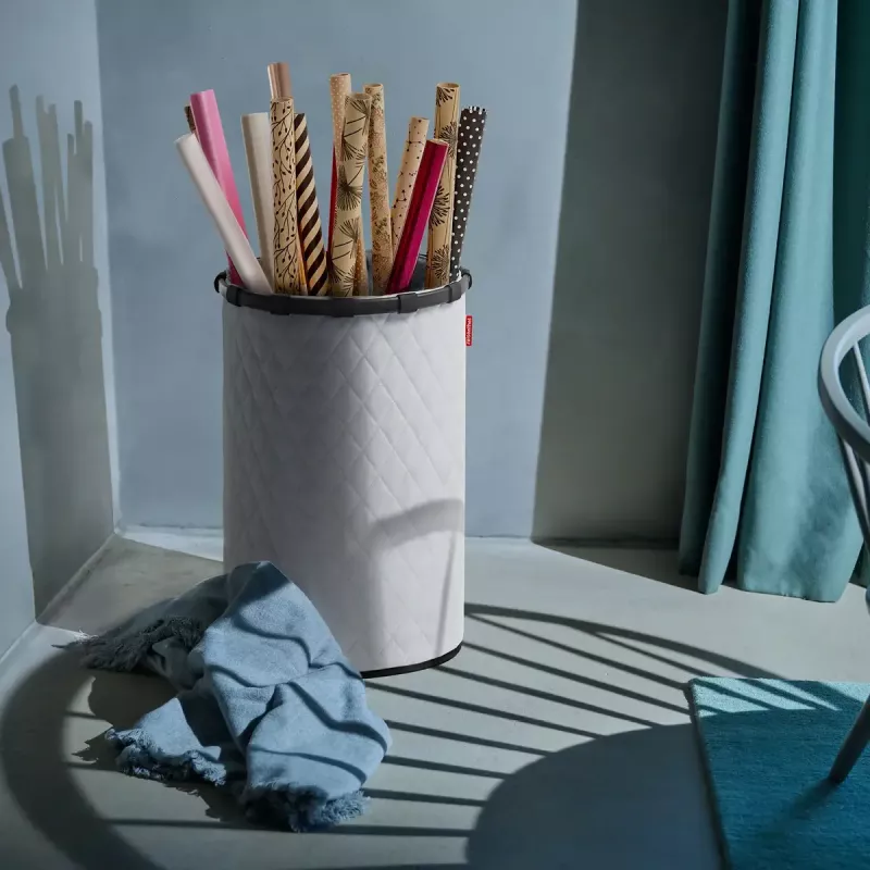 Košík Reisenthel homebasket L sivý hliník polyester 400x400x610 mm
