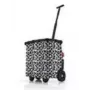 Taška na vozík Reisenthel carrycruiser čierna biela 40L hliník polyester