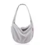 Nákupná taška Reisenthel moonbag, sivá, polyester, 24 L, 480×140 mm