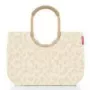 Nákupná taška Reisenthel loopshopper L — béžová, polyester, 25 L, 460×250 mm