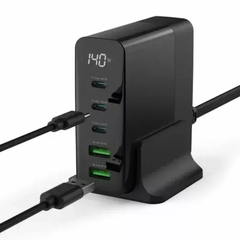 Interiérová nabíjačka Ansmann DC5140PD Universal čierna USB rýchlonabíjanie