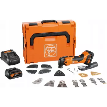 Oscilačné multitool Fein AMM 500 PLUS, 4,0 Ah batéria, 11 000–20 000 ot/min
