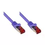 Sieťový kábel Alcasa 50m Cat6 fialový S/FTP