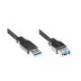 USB kábel Alcasa 5m USB 3.0 A USB 3.2 Gen 1 čierny
