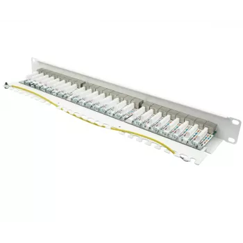 Patch panel Alcasa GC-N0146 0,5HE 10 Gigabit Ethernet RJ-45 Cat6a