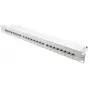 Patch panel Alcasa GC-N0146 0,5HE 10 Gigabit Ethernet RJ-45 Cat6a