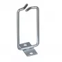 EFB Elektronik 699991.2 vodiaci držiak káblov, 40 x 80 mm, sivý, pozinkovaná oceľ