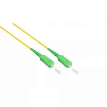 Optický kábel Alcasa LW-S902SASA 2m SC FTTH žltá