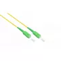 Alcasa LW-S903SASA optický kábel InfiniBand 3 m SC FTTH žltý