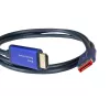 Videokábel adaptér Alcasa 4860-SF050B 5 m DisplayPort na HDMI modrý