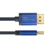 Videokábel adaptér Alcasa 4860-SF050B 5 m DisplayPort na HDMI modrý