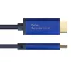 Videokábel adaptér Alcasa 4860-SF050B 5 m DisplayPort na HDMI modrý