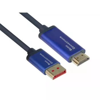 Videokábel adaptér Alcasa 4860-SF050B 5 m DisplayPort na HDMI modrý