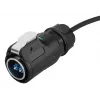 Alcasa S1 IC01-24F01 LC čierny 3 m rovný konektor