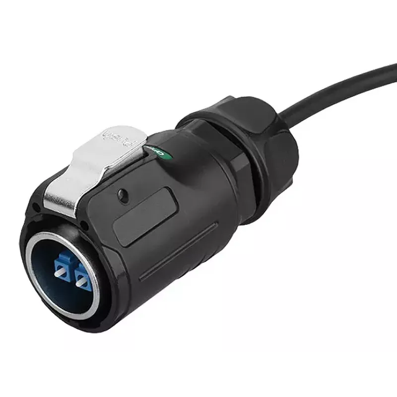 Alcasa S1 IC01-24F01 LC čierny 3 m rovný konektor