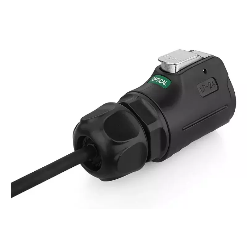 Alcasa S1 IC01-24F01 LC čierny 3 m rovný konektor